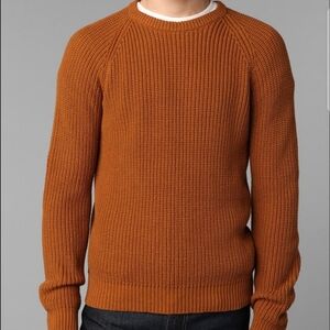 UO Hawkings McGill Mens Brown Knit Sweater Size Small